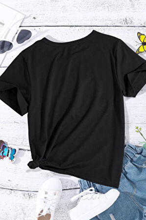 Uyguntarz Çocuk Sleep Panda Baskılı Pamuklu Tshirt