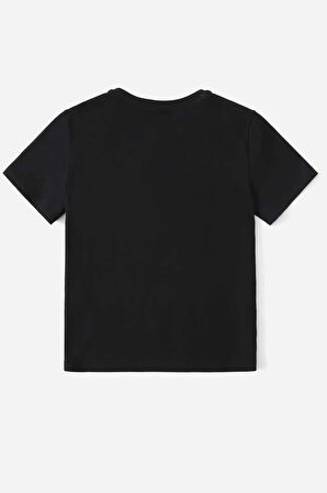 Uyguntarz Çocuk Kalp Baskılı Pamuklu Tshirt