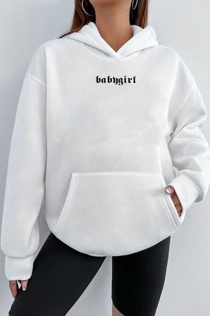 Baby Girl Baskılı Sweatshirt