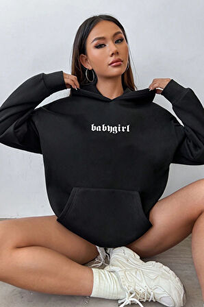 Baby Girl Baskılı Sweatshirt