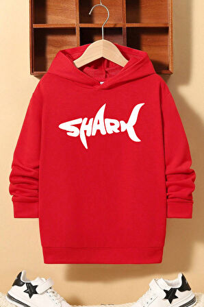 Uyguntarz Çocuk Shark Baskılı Sweatshirt