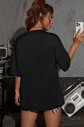 Uyguntarz Unisex Malibu Baskılı Tasarım Tshirt