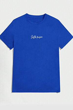 Uyguntarz Unisex Chalenge Sırt Baskılı Tasarım Tshirt