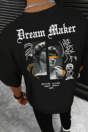 Uyguntarz Unisex Dream Maker Baskılı Tasarım Tshirt