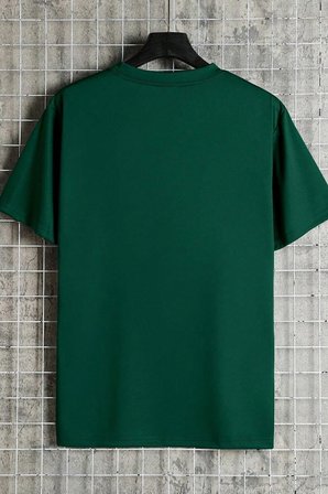 Unisex Draw Bear Baskılı Tasarım Tshirt