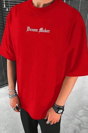 Unisex Dream Maker Baskılı Tasarım Tshirt