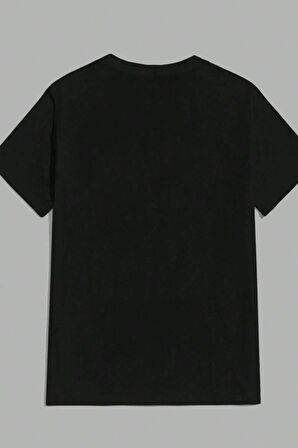 Uyguntarz Unisex Pattern Bear Baskılı Tasarım Tshirt