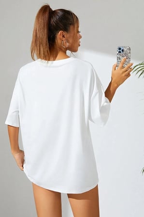 Unisex Houston Baskılı Tasarım Tshirt
