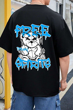 Uyguntarz Unisex Free Baskılı Tasarım Tshirt