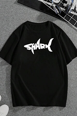 Uyguntarz Unisex Shark Tasarım Tshirt