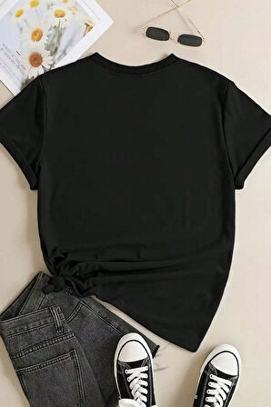 Uyguntarz Unisex Hearts Baskılı Tasarım Tshirt