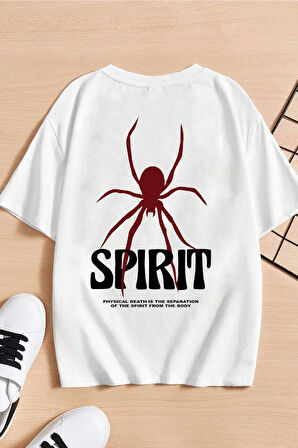 Uyguntarz Çocuk Spirit Baskılı Pamuklu Tshirt