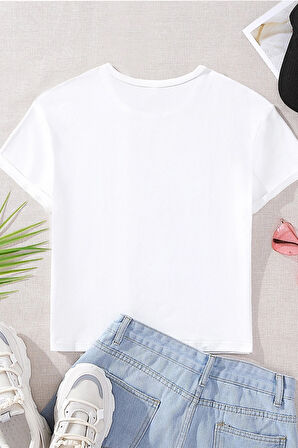 Uyguntarz Çocuk Oyuncak Ayı Baskılı Pamuklu Tshirt