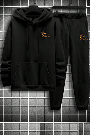 Uyguntarz Unisex The Dream Baskılı Eşofman Takımı