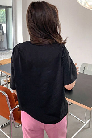 Uyguntarz Unisex Paris Mood Baskılı Tasarım Tshirt