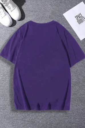 Unisex Draw Bear Baskılı Tasarım Tshirt