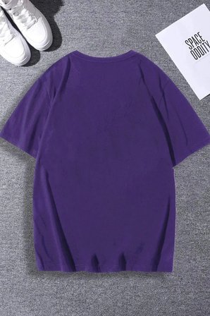Unisex Draw Bear Baskılı Tasarım Tshirt
