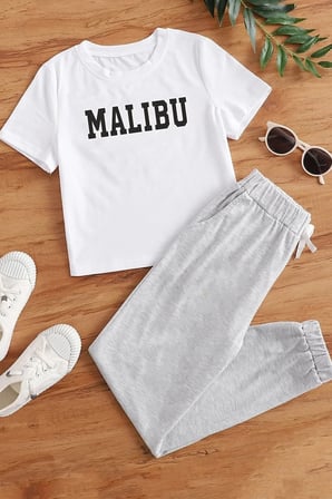 Çocuk Malibu Alt Üst Eşofman Takımı