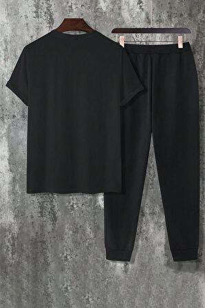 Uyguntarz Unisex  Keep Going 2'li Eşofman Takımı