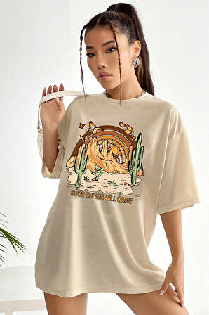 Uyguntarz Unisex Good Things Will Come Baskılı Tasarım Tshirt