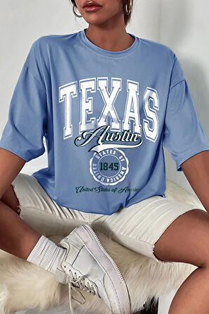 Uyguntarz Unisex Texas Tasarım Tshirt