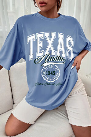 Uyguntarz Unisex Texas Tasarım Tshirt