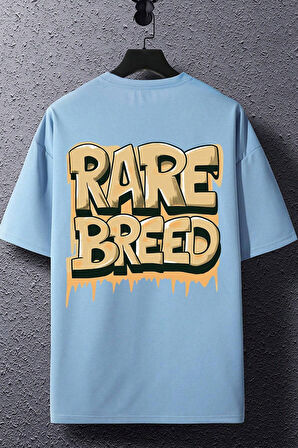 Uyguntarz Unisex Rare Breed Baskılı Tasarım Tshirt