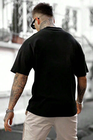 Uyguntarz Unisex West Coast Baskılı Oversize Tshirt