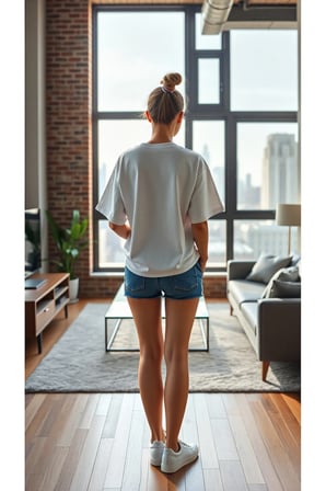 Unisex West Coast Baskılı Oversize Tshirt