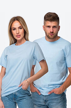 Uyguntarz Unisex  Pamuklu Oversize Basic Tshirt