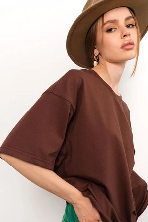 Unisex  Pamuklu Oversize Basic Tshirt