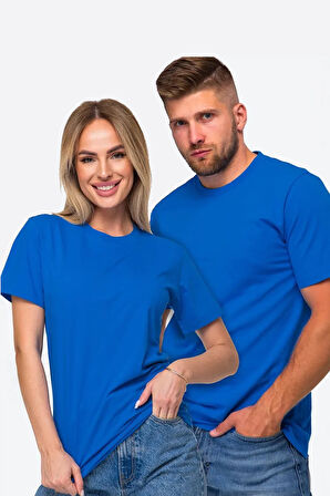 Unisex  Pamuklu Oversize Basic Tshirt
