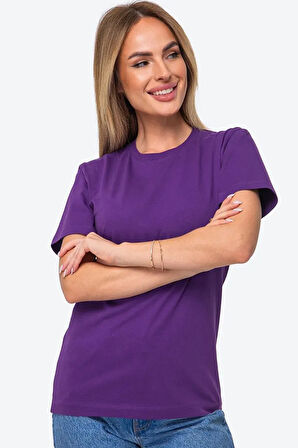 Uyguntarz Unisex  Pamuklu Oversize Basic Tshirt