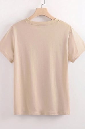 Unisex New York Baskılı Oversize Tshirt
