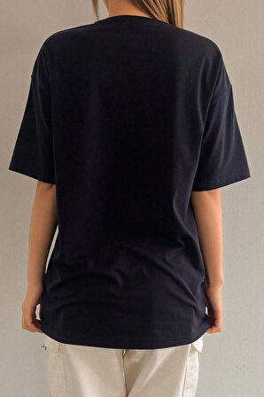 Uyguntarz Unisex Pleasure Baskılı Oversize Tshirt