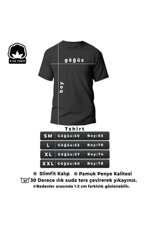 Unisex Shut Up Baskılı T-shirt