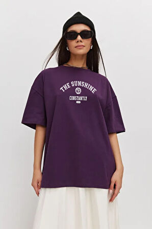 Uyguntarz Unisex The Sunshine Baskılı Tasarım Tshirt