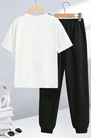 Uyguntarz Çocuk Mona Lisa Alt - Üst Eşofman Takımı