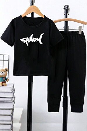 Uyguntarz Çocuk Shark Alt - Üst Eşofman Takımı