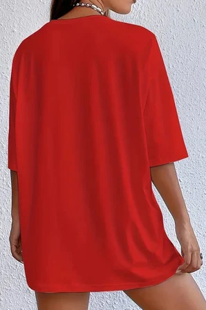 Unisex Miami Baskılı Tasarım Tshirt