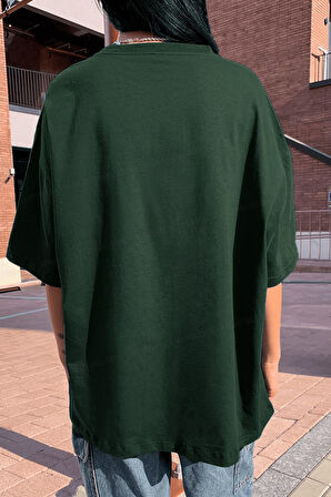 Uyguntarz Unisex Suppose Pre Baskılı Oversize Tshirt