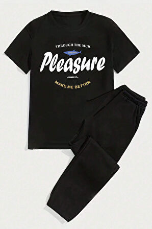 Uyguntarz Unisex Pleasura 2'li Eşofman Takımı