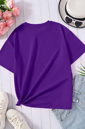 Unisex Holiday Baskılı Tasarım Tshirt