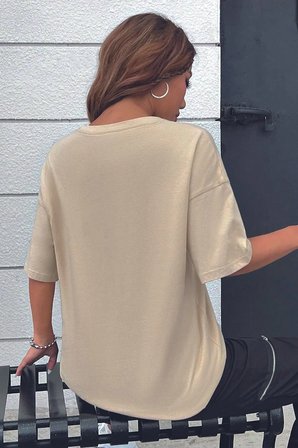 Unisex Florida Baskılı Tasarım Tshirt