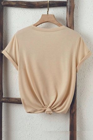 Unisex Easy Tiger Baskılı Oversize Tshirt