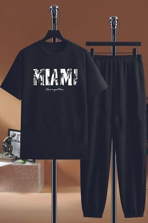 Unisex Miami 2'li Eşofman Takımı