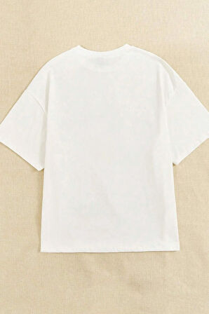 Uyguntarz Unisex Frank Active Power Baskılı Oversize Tshirt