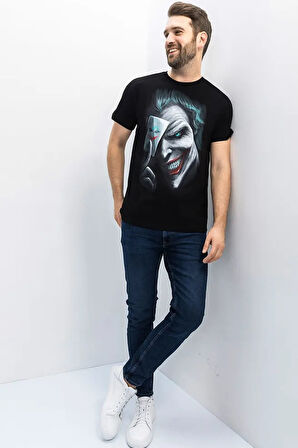 Uyguntarz Unisex Joker Baskılı Oversize Tshirt