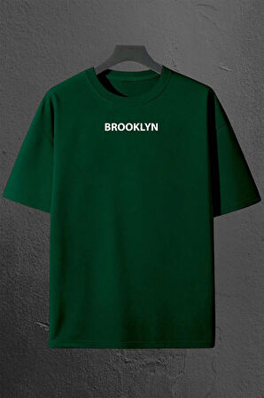 Uyguntarz Brooklyn Baskılı Unisex Oversize 3'lü T-shirt Paketi