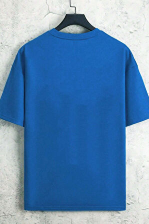 Erkek La California 1987 Baskılı Oversize Tshirt